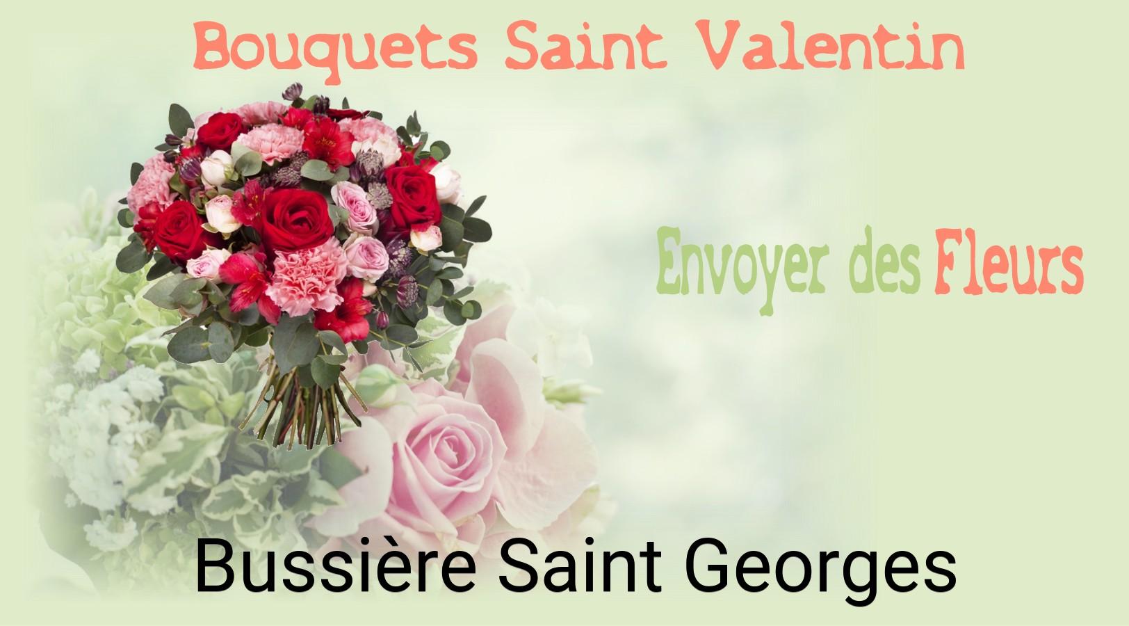 Roses de Saint-Valentin livrées à Bussière-Saint-Georges